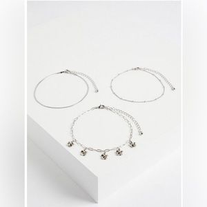 Torrid Floral And Link Anklet